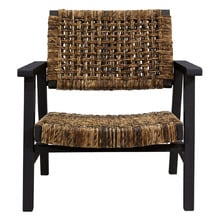 Rivers Mahogany Wood Armchair